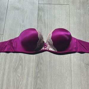 Victorias Secret Strapless Push Up Bra 34B